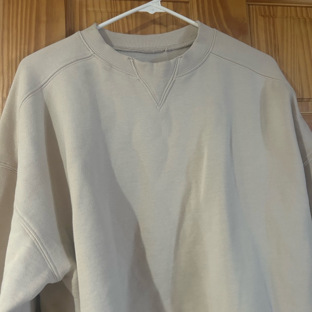 Women’s Cream Sweater - Picture 3 of 3